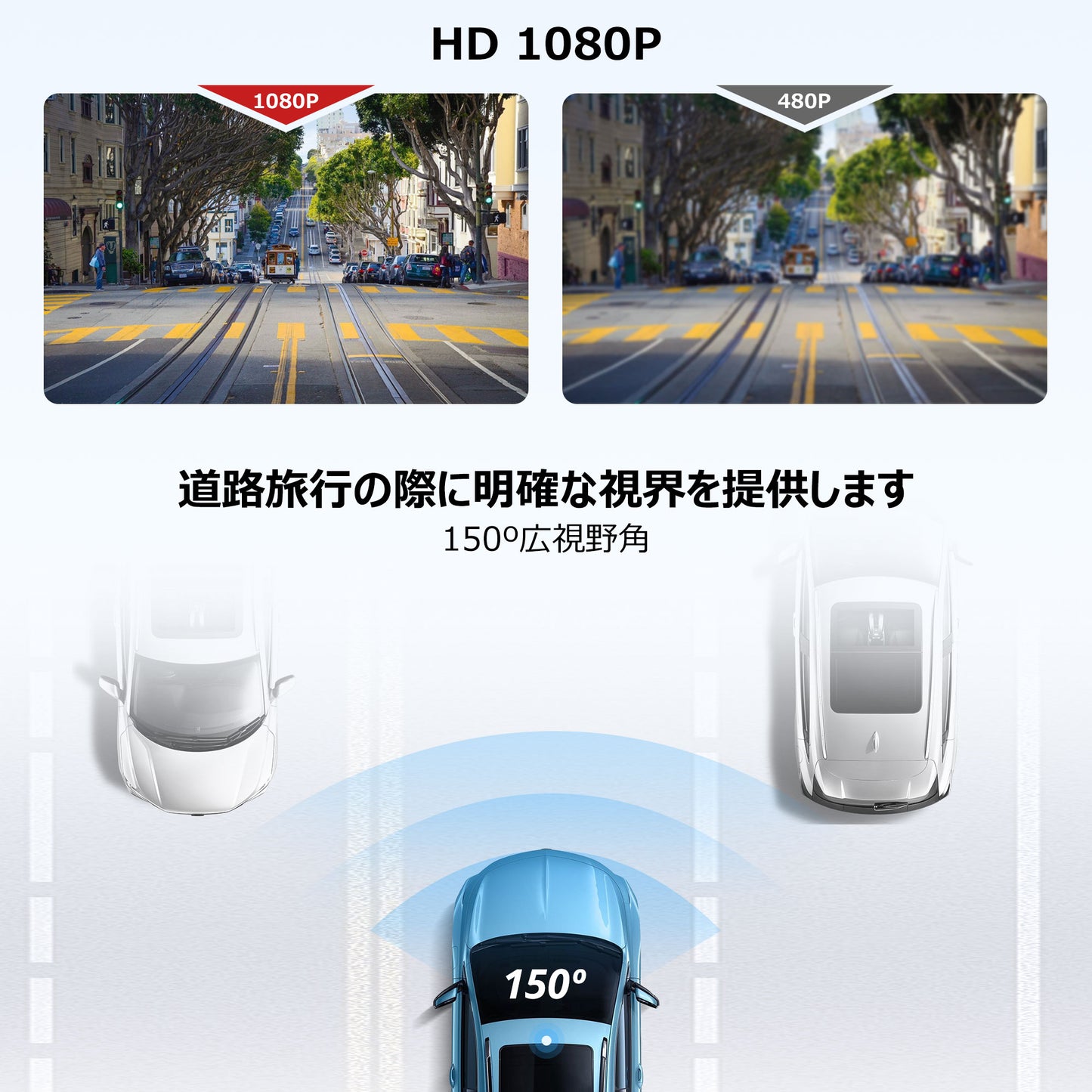 AC-FCR02Wフロント録画カメラ (P9専用)