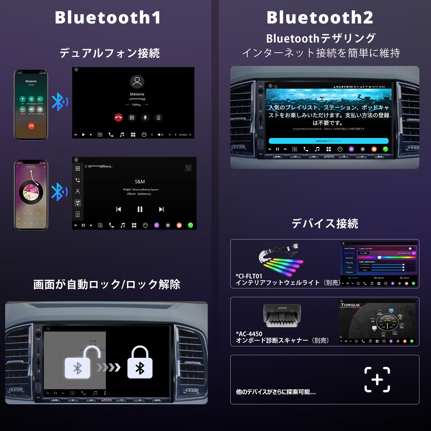 X10G2A7E 7インチ 8G+128G 2DIN