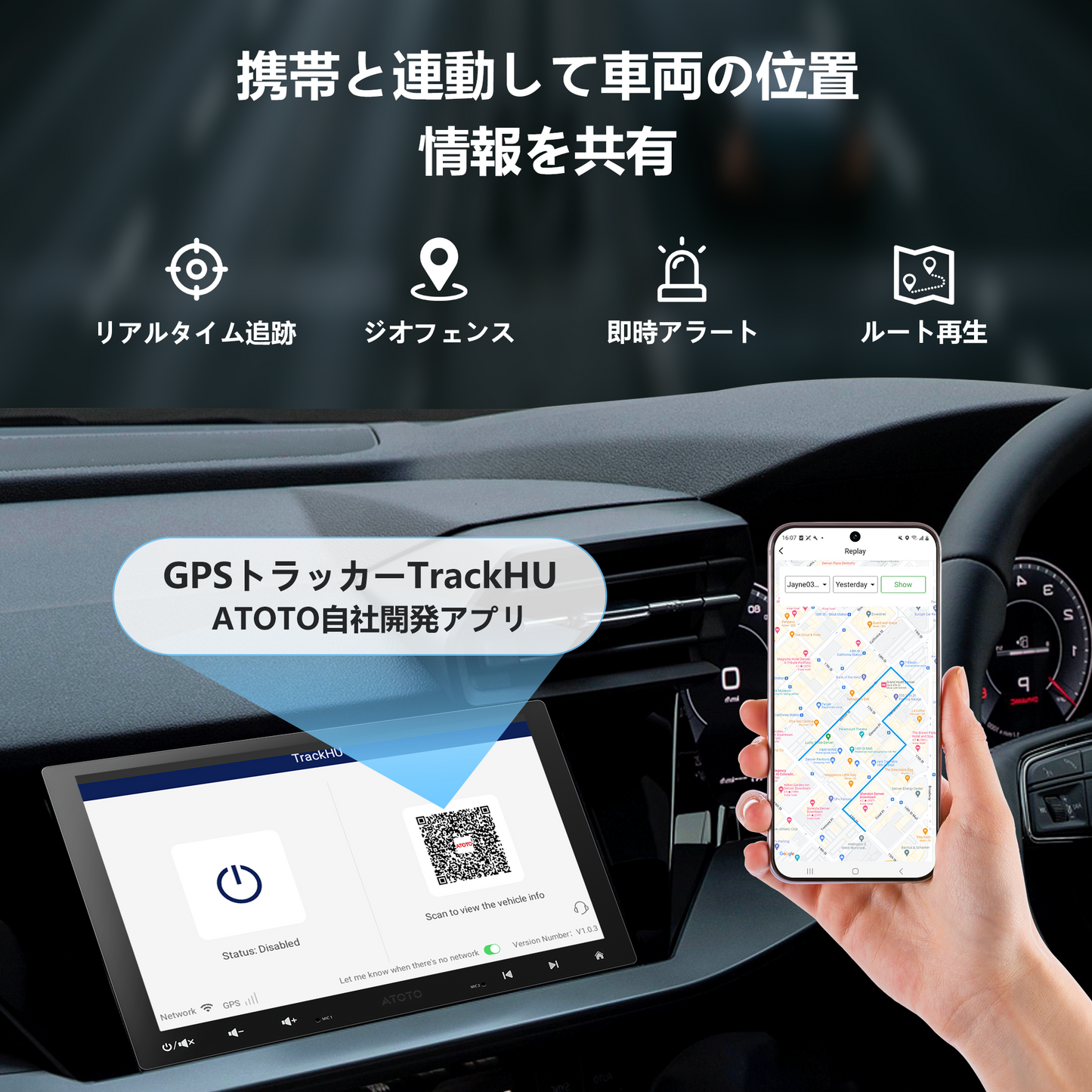 S8G1104MX-A 10.1インチ 4G+32G 1DIN &2DIN フローティング