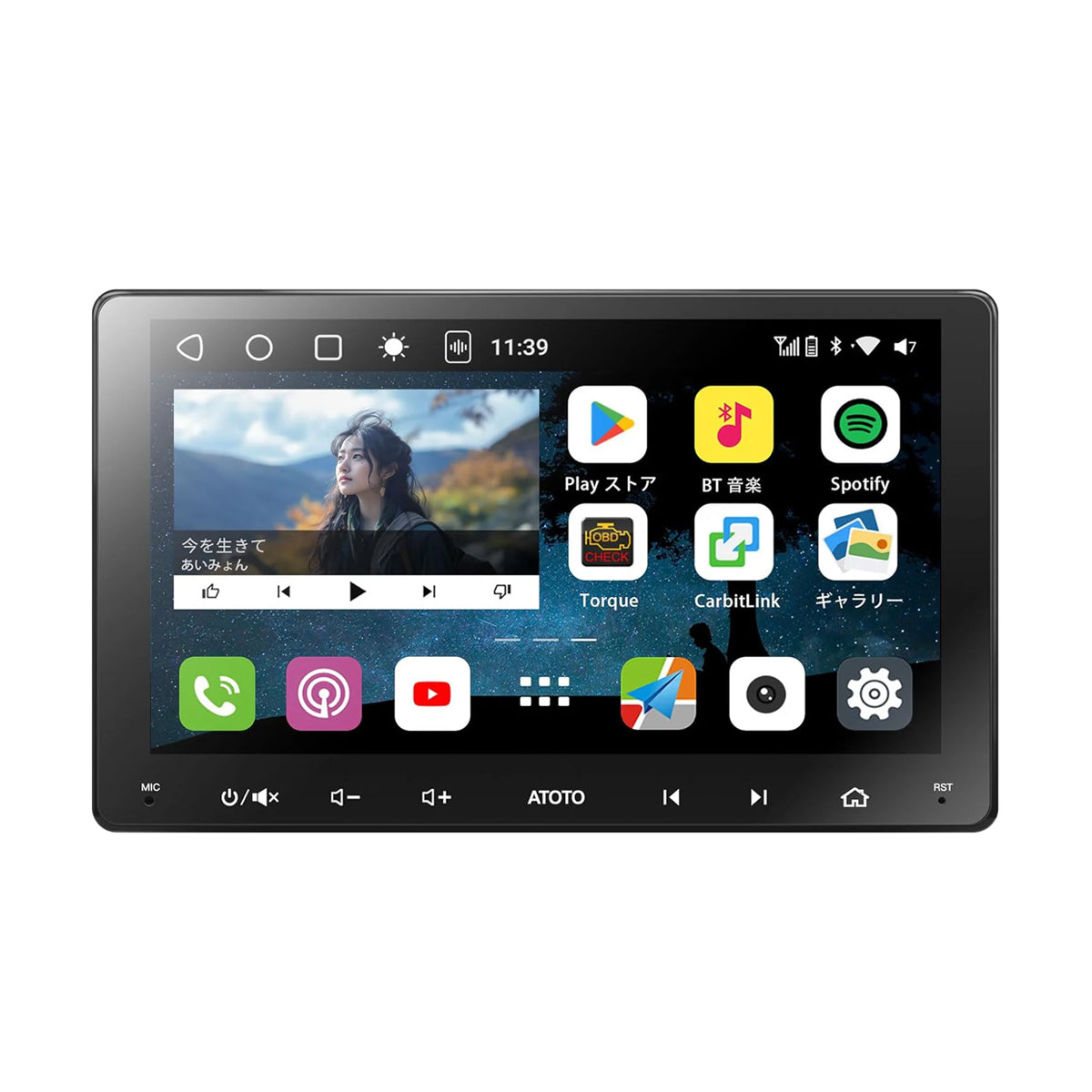 A6G209PL 9インチ 4G+64G 2DIN Android カーナビ