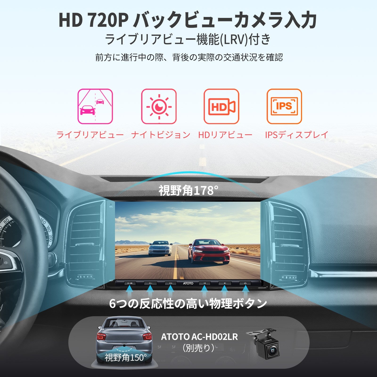 A6G2A7PF  7インチ 2G+32G 2DIN