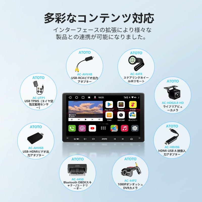 A6VW09PF フォルクスワーゲン車種専用モデル 2G+32G 2DIN