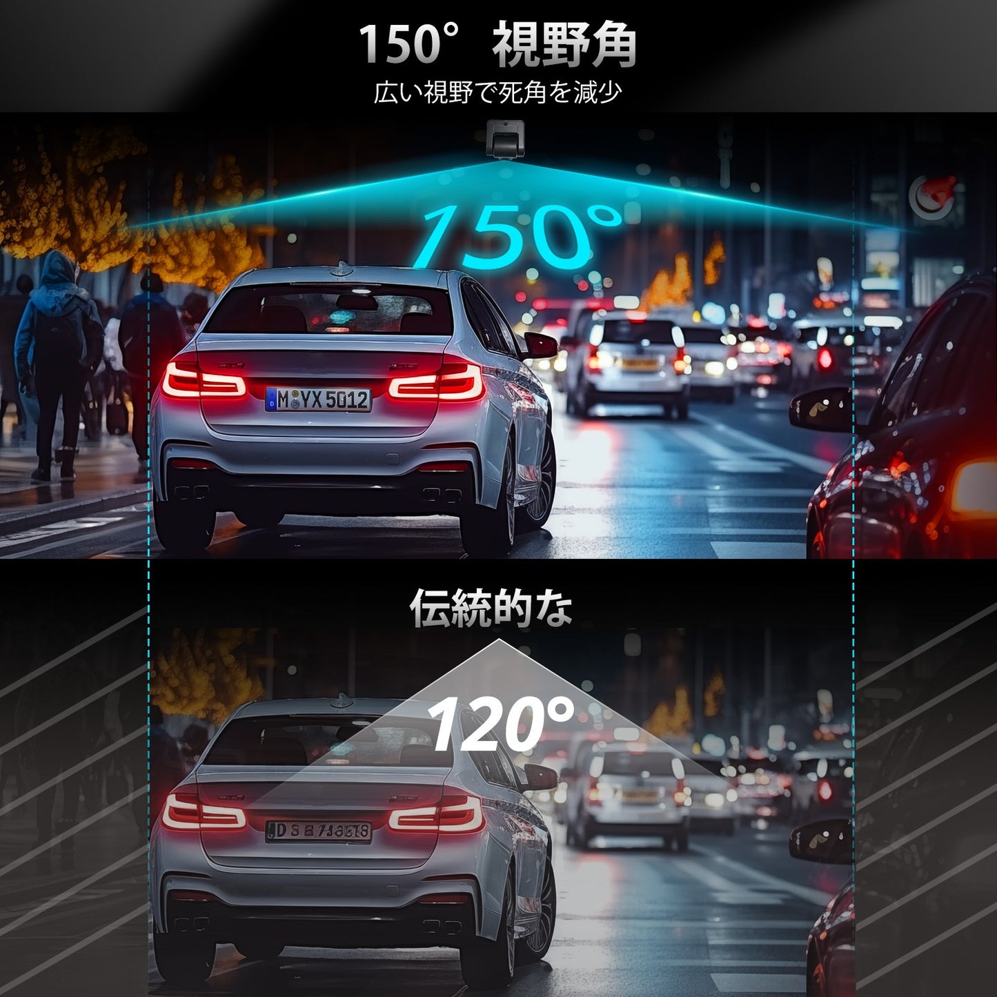 AC-FCR04W 1080P フロント録画カメラ
