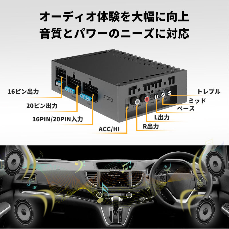CA-AEC01 ABクラス 小型パワーアンプ