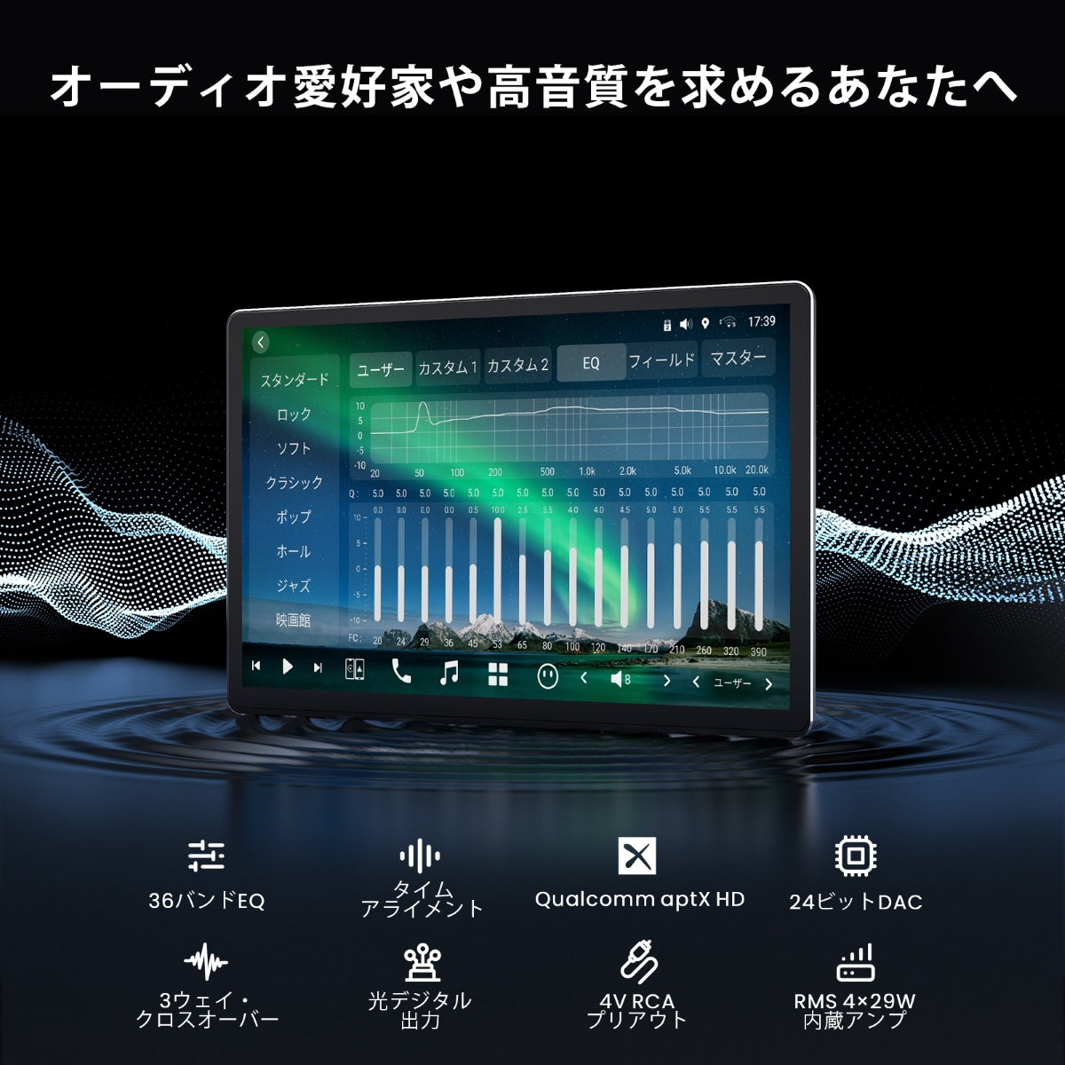 X10G141E 14.1インチ 8GB+128GB Androidカーナビ