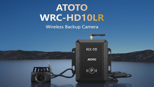 革命的なワイヤレス設計！ATOTO「WRC-HD10LR」リアカメラカメラ