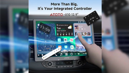 ATOTO X10 シリーズ 12.95＆ 12.5インチ大画面モデル 新登場！