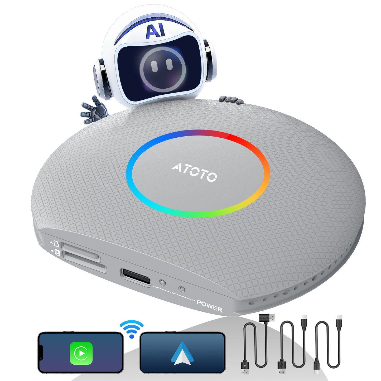 CB6A Carplay AI Box 4GB+64GB　　　
