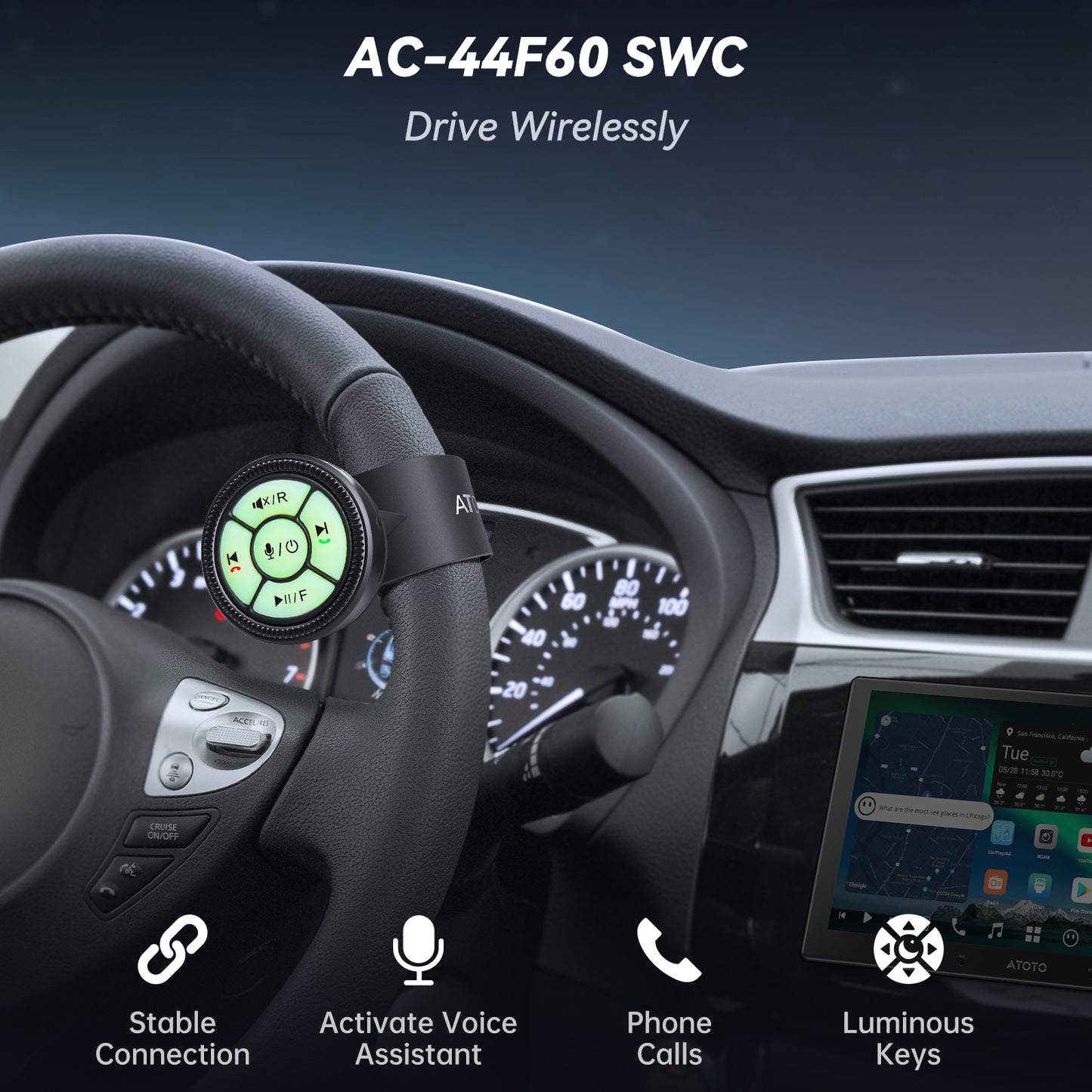 AC-44F60 ステアリングリモコン（X10専用）