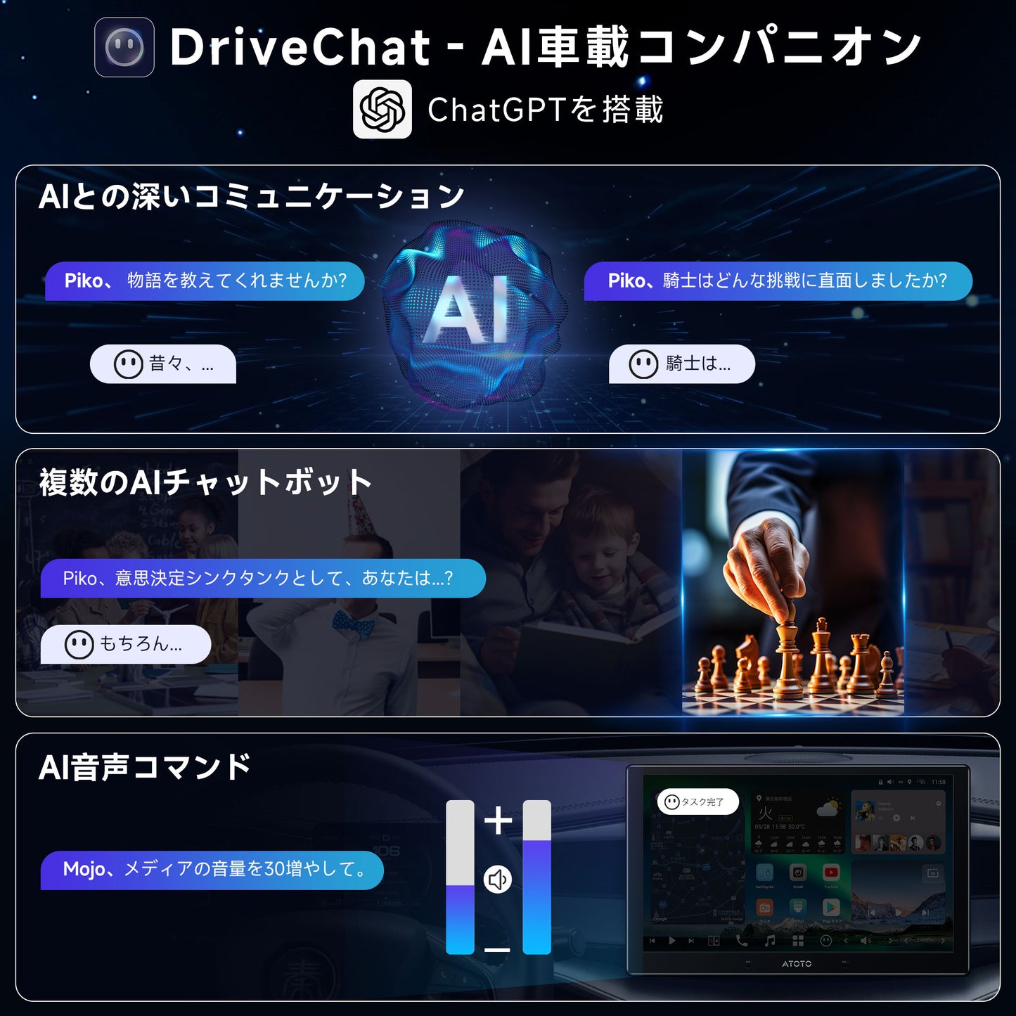 X10G211E-J-R3 10インチ Android 13 カーナビ 前後録画カメラ付き