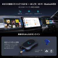 CB7SBX-J ワイヤレスCarPlay AI Box 8GB+128GB
