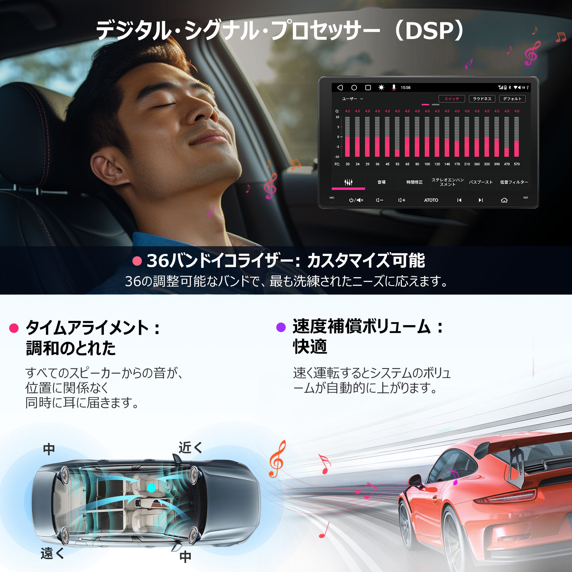 A6G209PL 9インチ 4G+64G 2DIN Android カーナビ – ATOTO JP Store 公式店