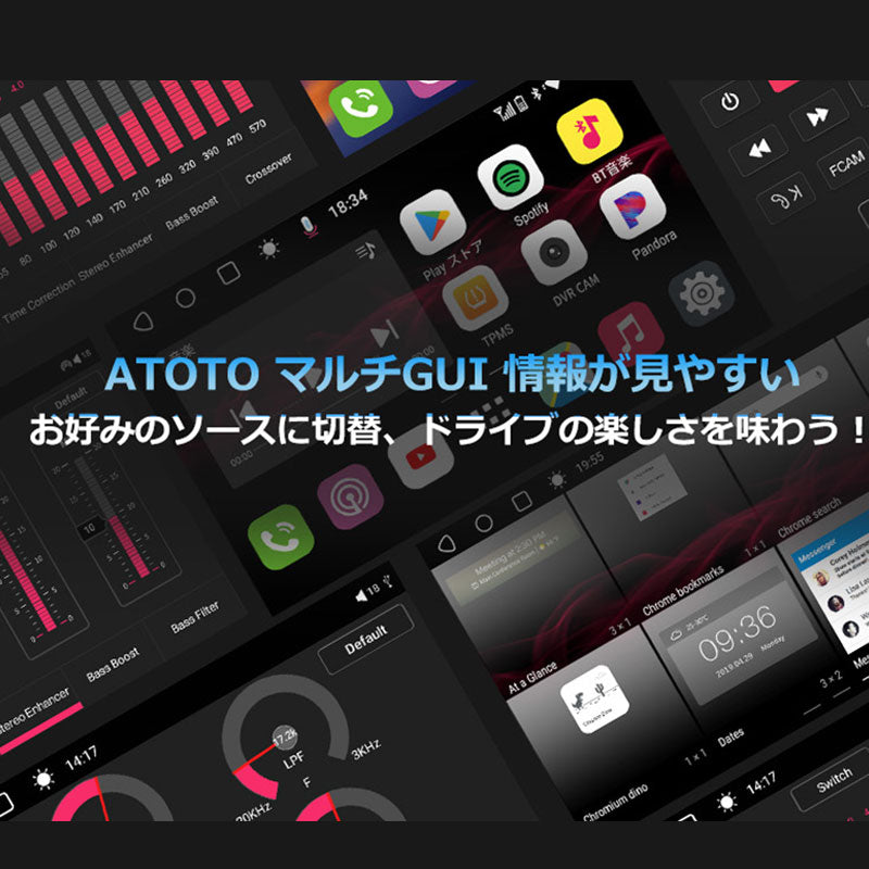 S8G1109UP-A　１０インチ　6G+128Ｇ 1DIN &2DIN フローティング