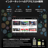 S8G1109UP-A　１０インチ　6G+128Ｇ 1DIN &2DIN フローティング