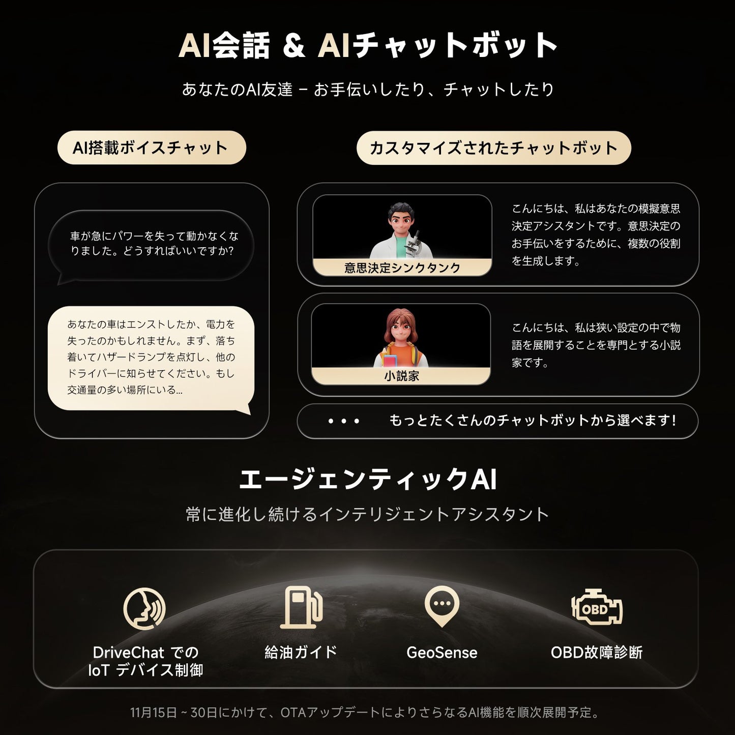 A5LG110PT 10.1インチ QLED フローティング CarPlay/Android Auto カーナビ 2G+32G