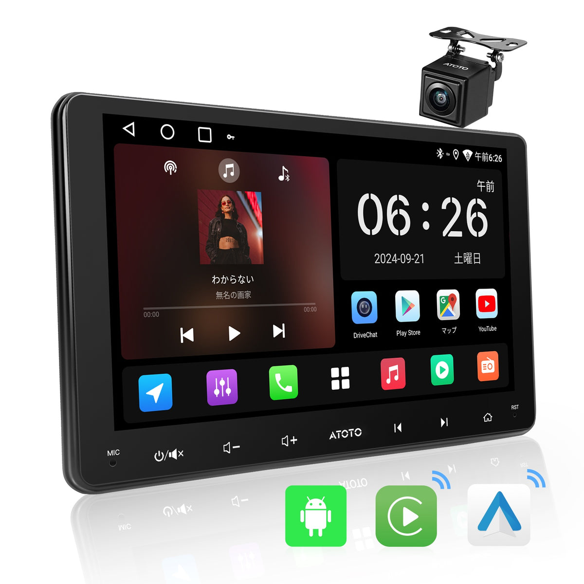 A5LG209T 9インチ2DIN Androidナビ – ATOTO JP Store 公式店