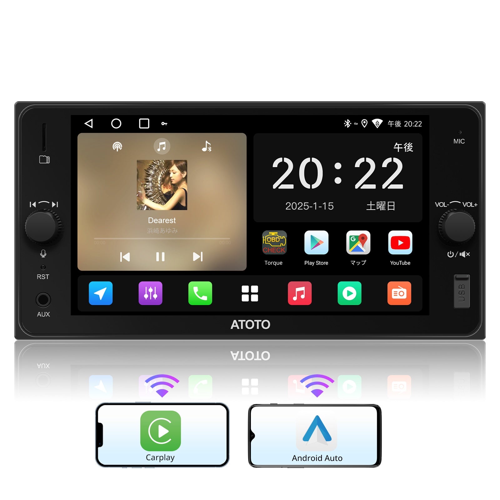 ATOTO A5Lite インダッシュカーエンターテイメント　10.1インチ ATOTO A5Lite インダッシュカーエンターテイメント 10.1インチ