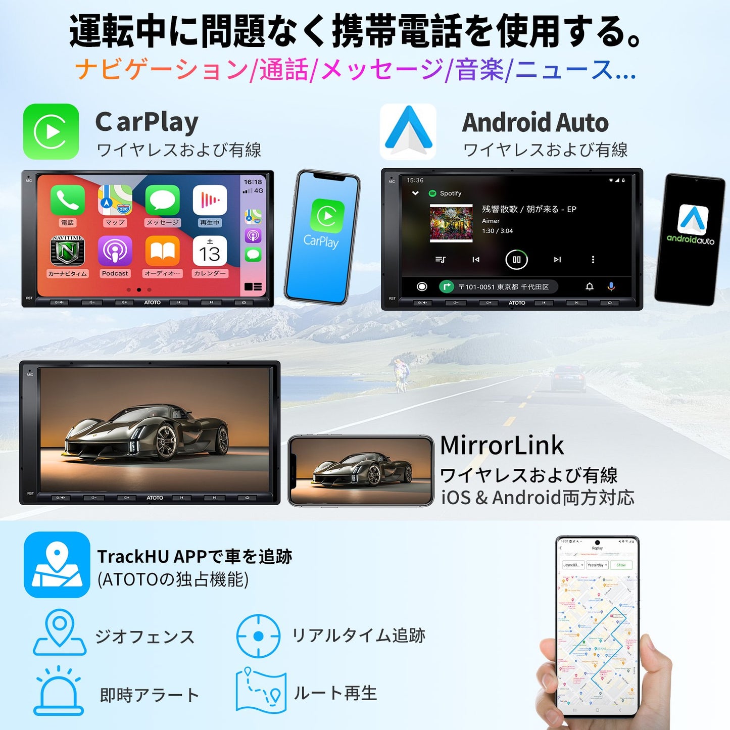 A6G2A7PF  7インチ 2G+32G 2DIN