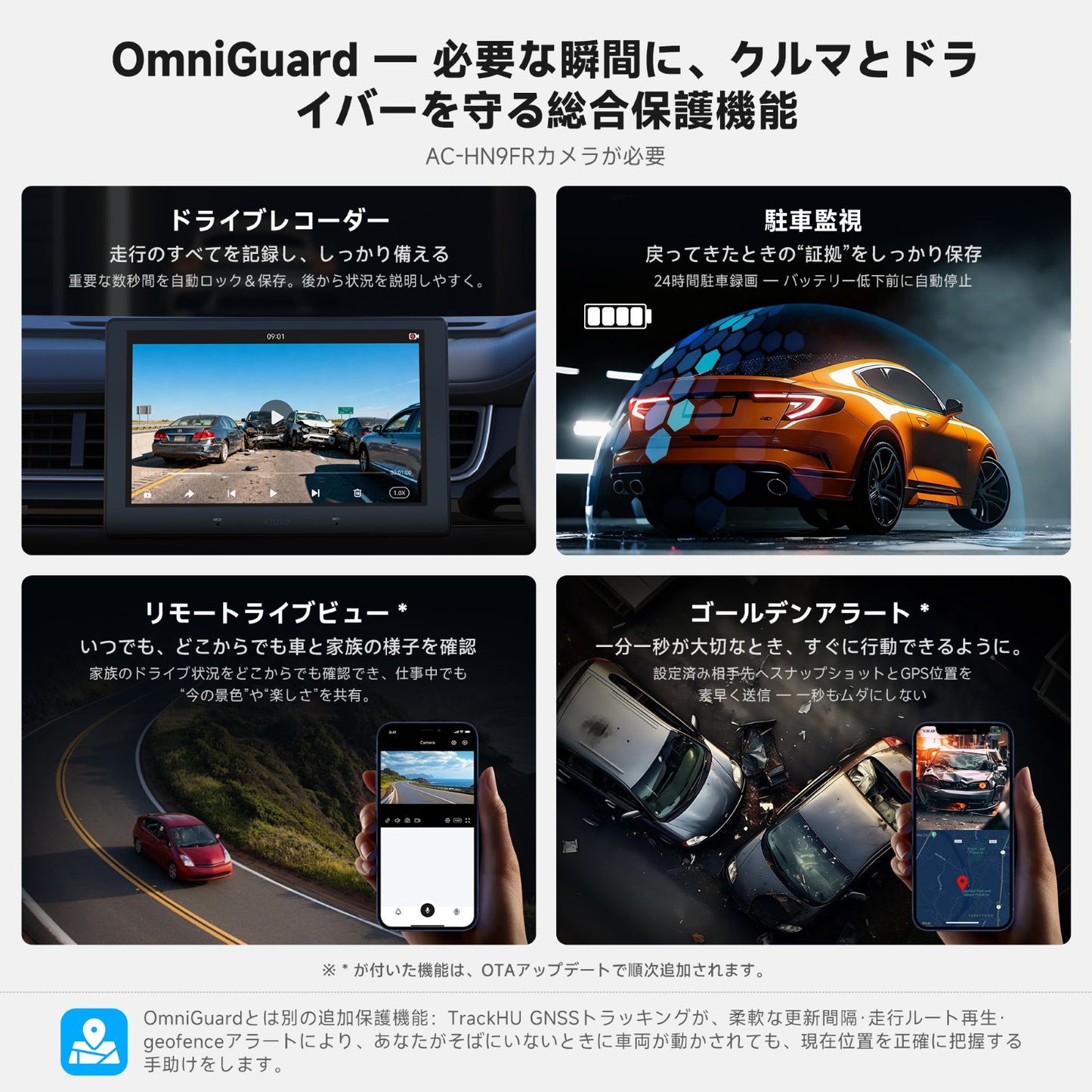 A7G211PKL-P3 EdgeFit 10.1インチ Androidカーナビ