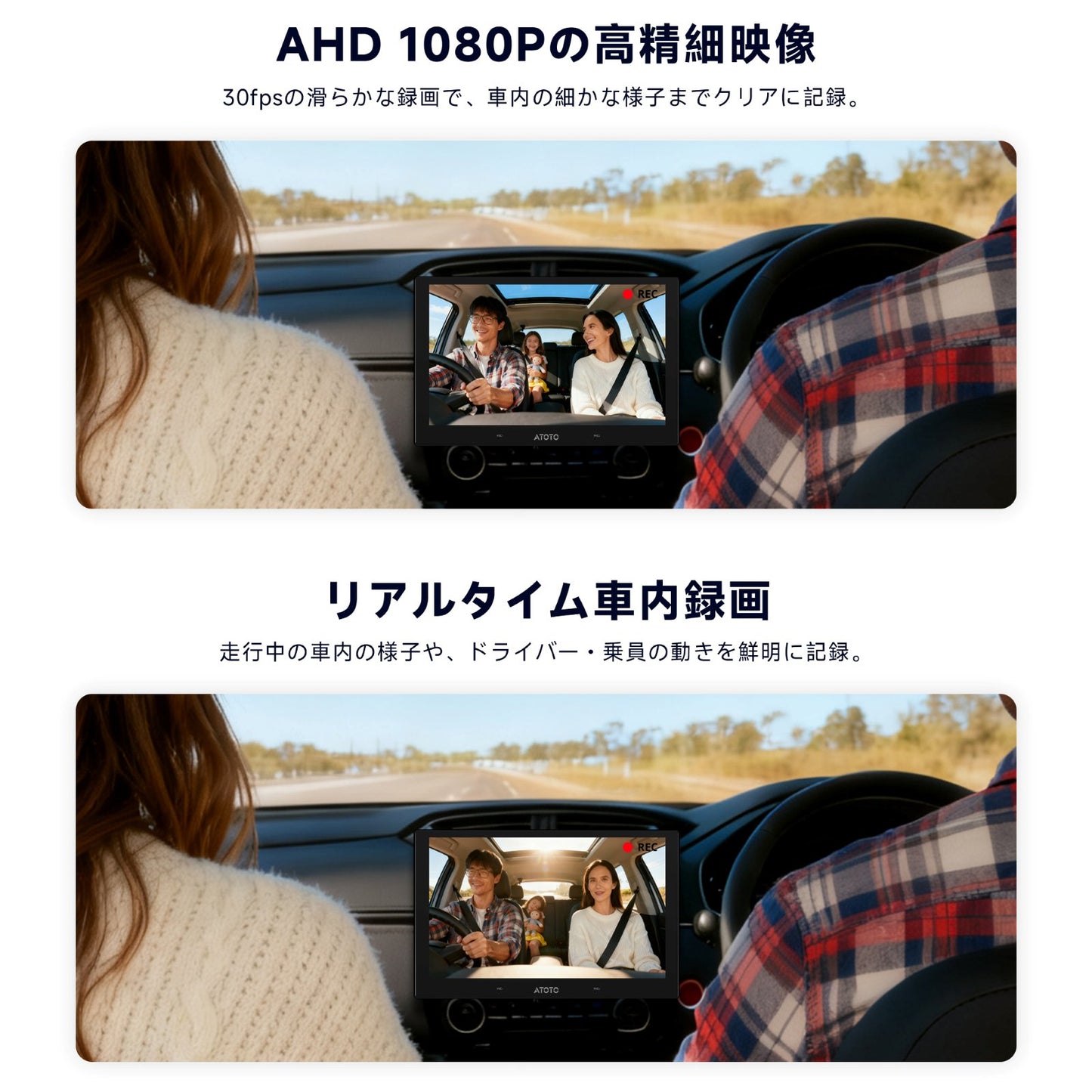 AC-HN9CBV1 AHD 1080P 後方向き車内カメラ