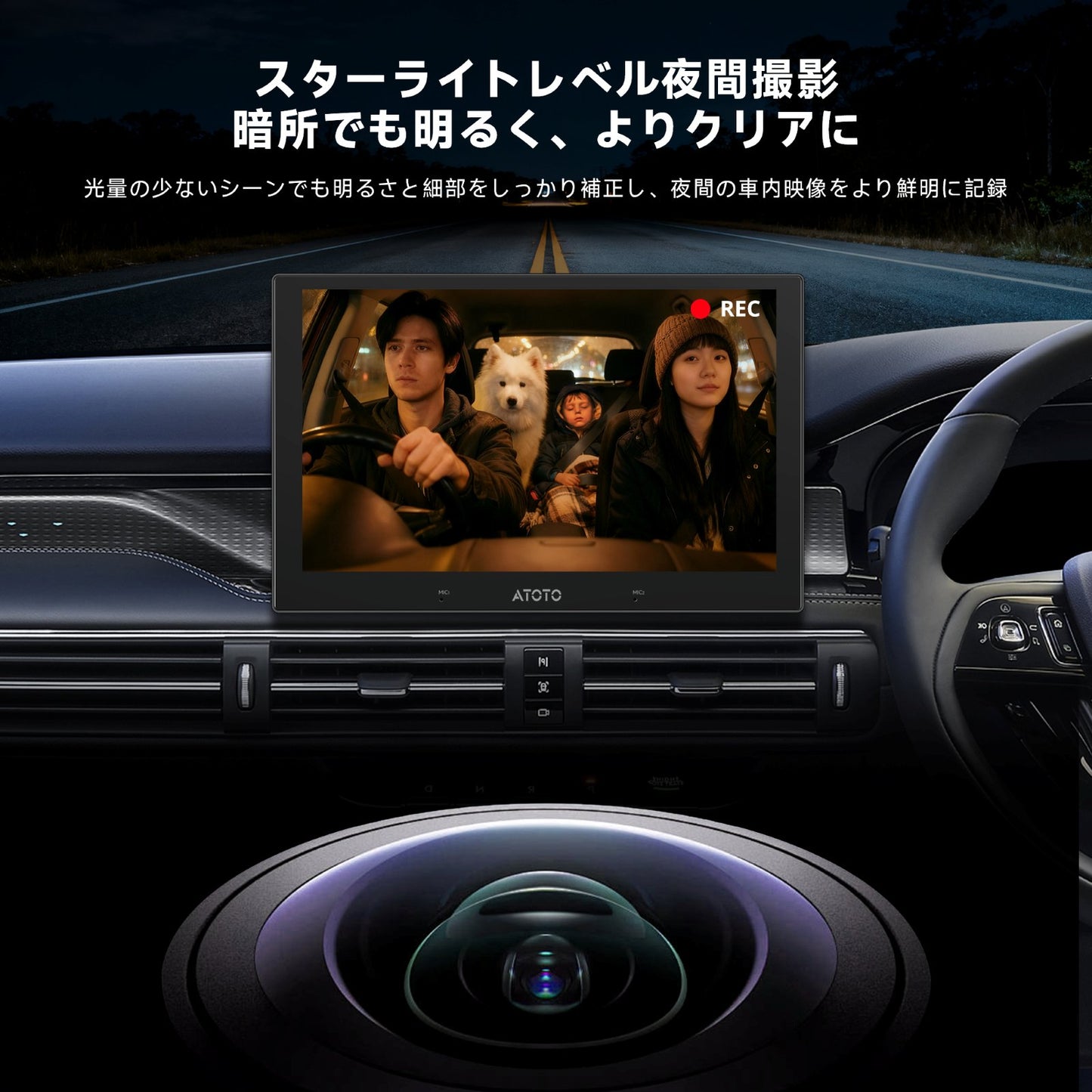 AC-HN9CBV1 AHD 1080P 後方向き車内カメラ