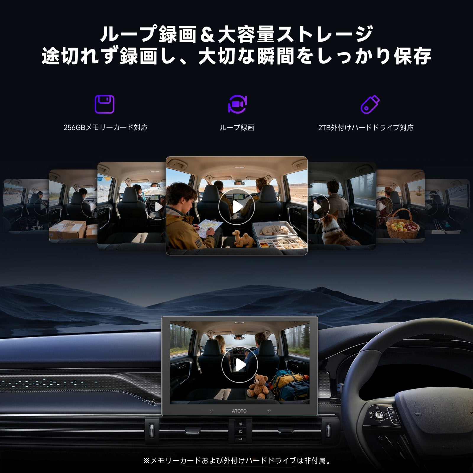 AC-HN9CBV2 AHD 1080P 車内録画カメラ V10/S84Gシリーズ専用 – ATOTO
