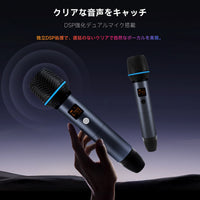 AC-MICW2 V10対応 車載カラオケ用ワイヤレスマイクキット