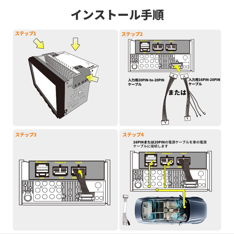 CA-AEC01 ABクラス小型パワーアンプ – ATOTO Electronics