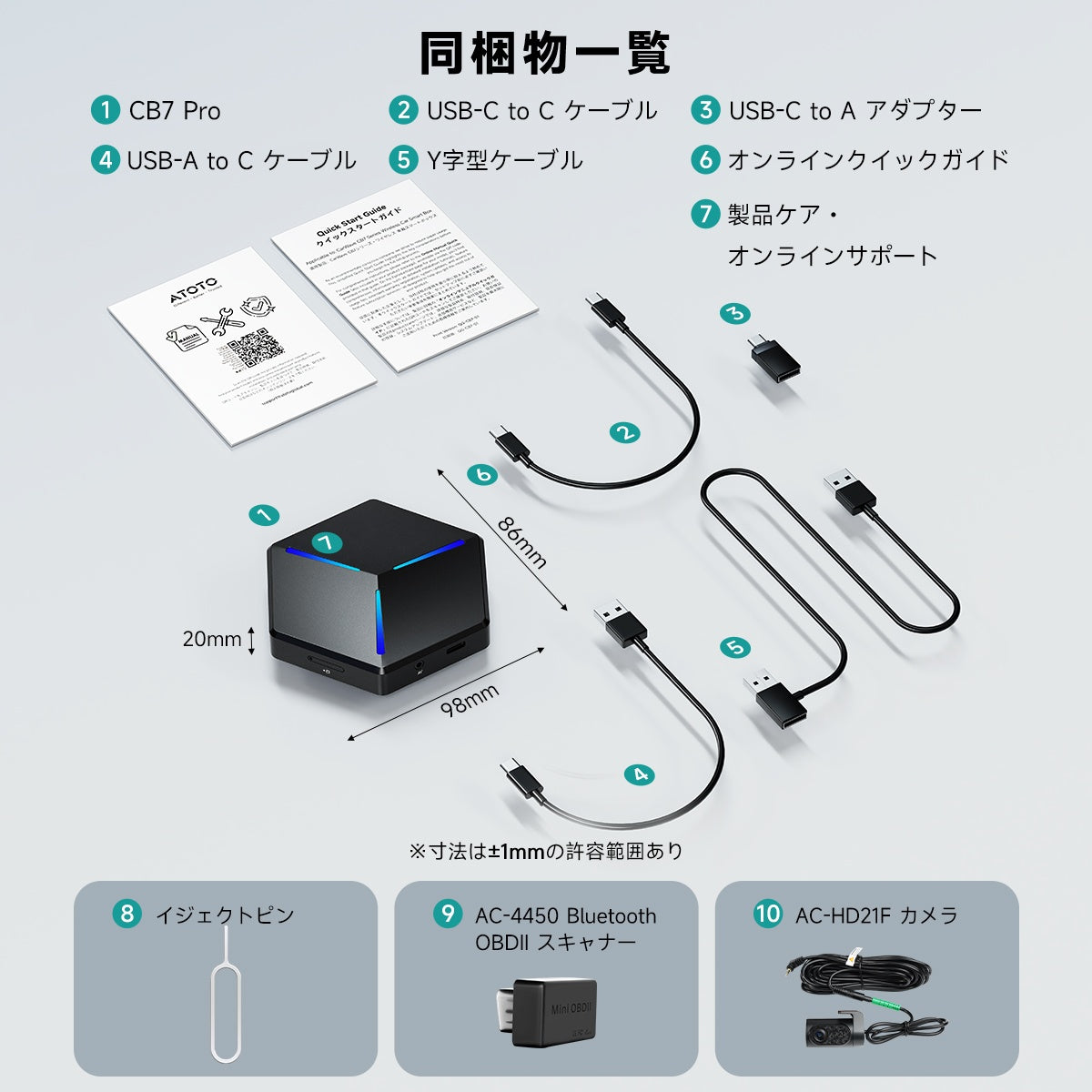 CB7 Pro AI Box フルAndroid