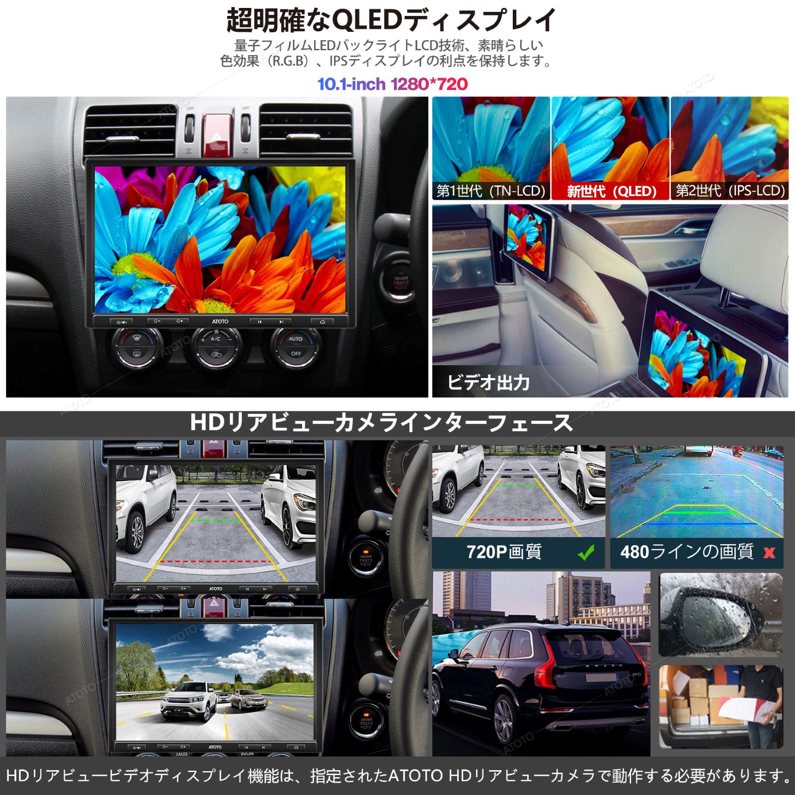F7G110XE-A 10.1インチ フローディング型 – ATOTO JP Store 公式店