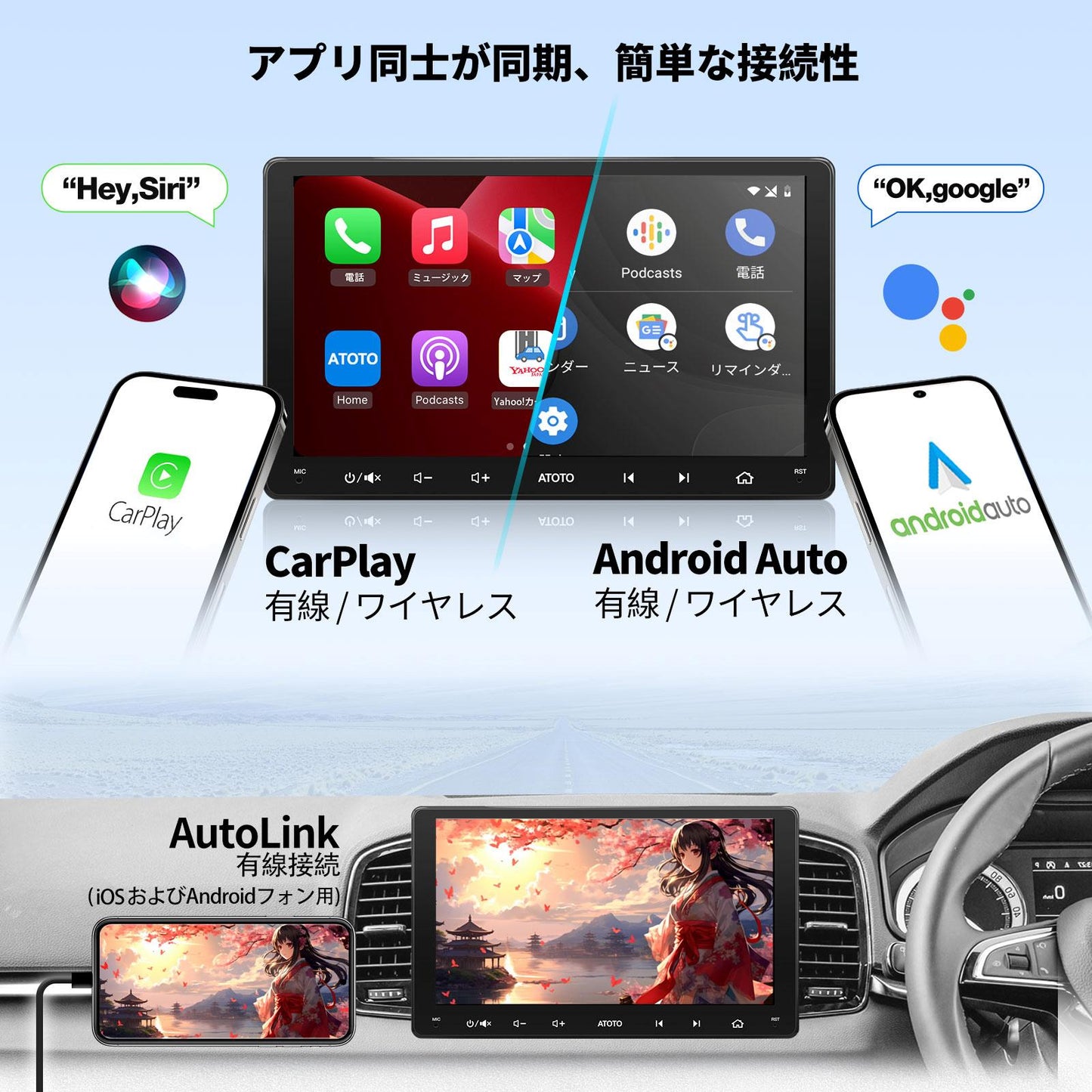 F7G209WE 9インチ 2DIN カーナビ