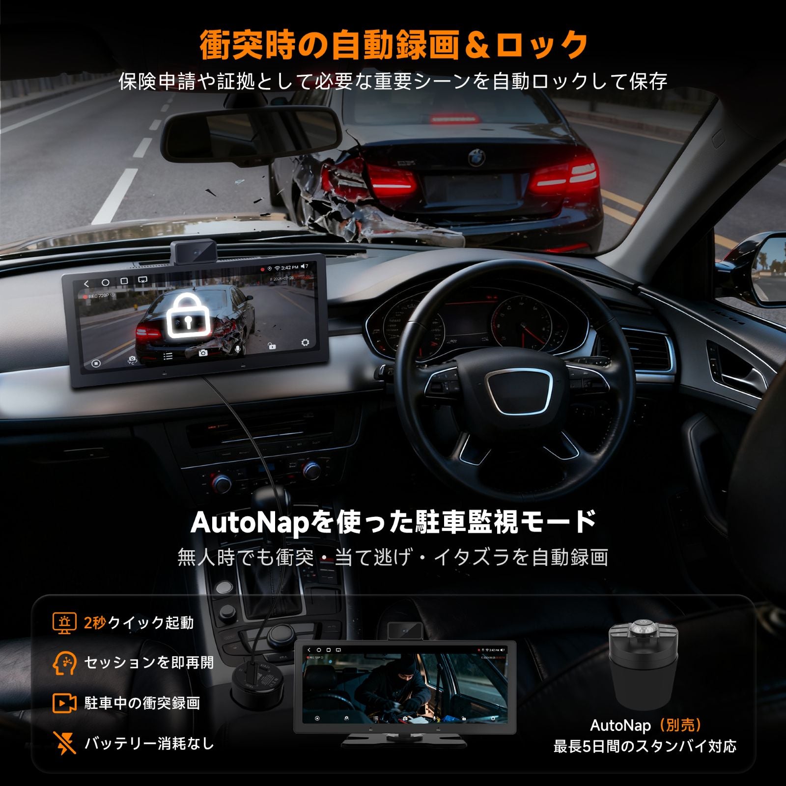 P625S1N-P3 10.25インチ ポータブルAndroidナビ – ATOTO JP Store 公式店