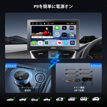 P909PR1M-A  9インチ　4G+32G   (P909PR-A+AC-44F6)