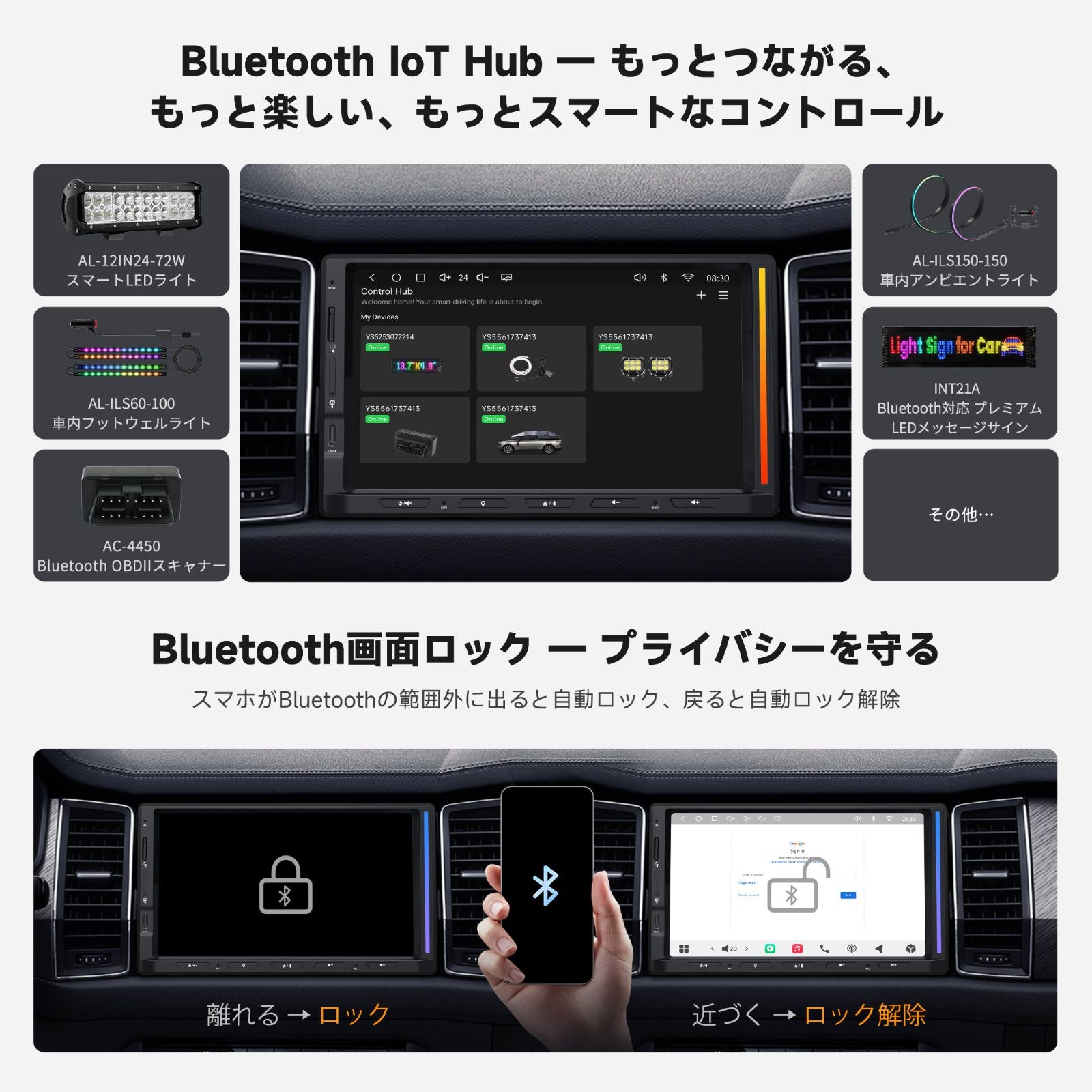 Atoto S8 Gen4 カーナビ android auto 7\