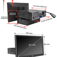 S8G1104AIO  10.1インチ 4G+32G  1DIN &2DIN