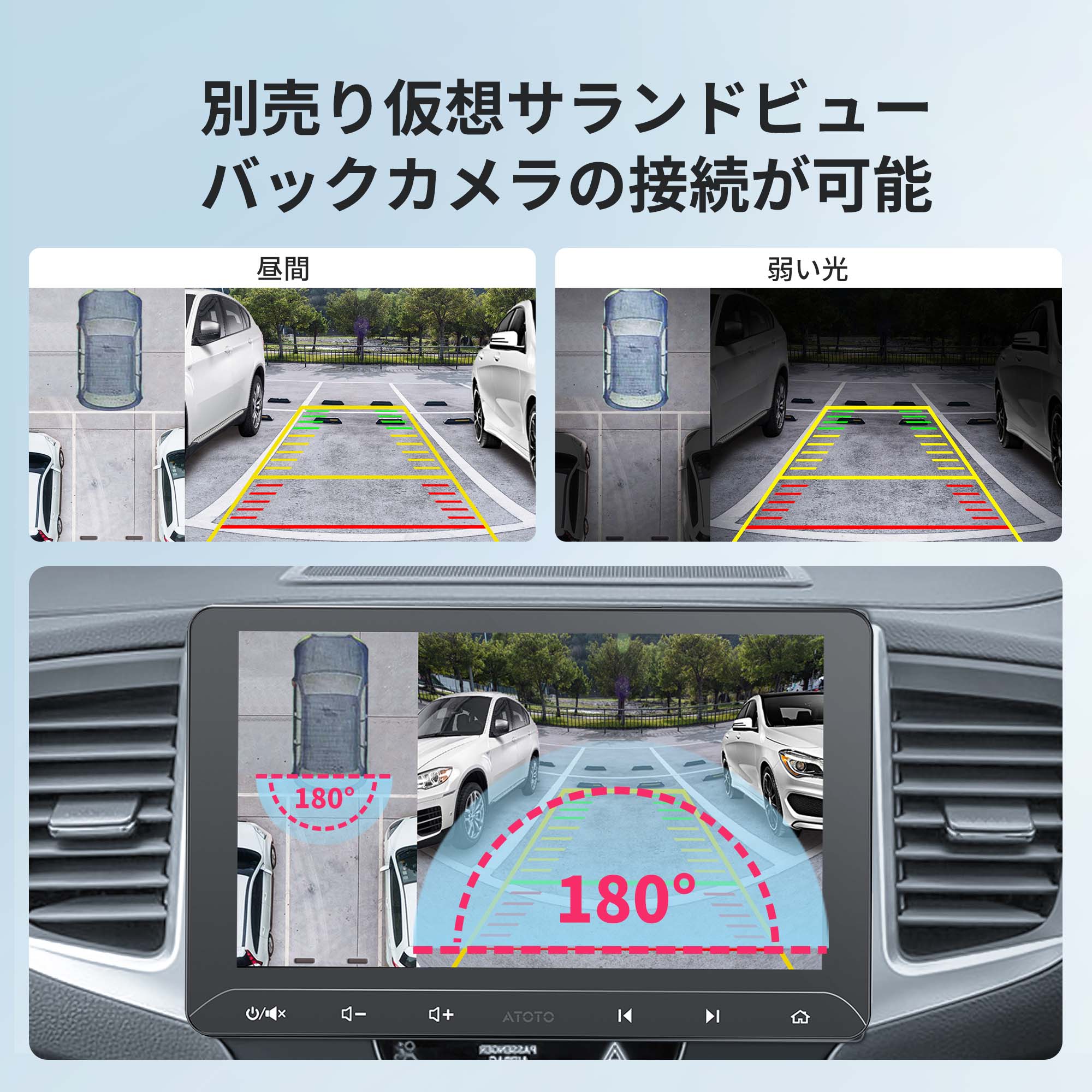 S8G2114MX 10.1インチ フルタッチ型 2DIN 4G+32G – ATOTO JP Store 公式店