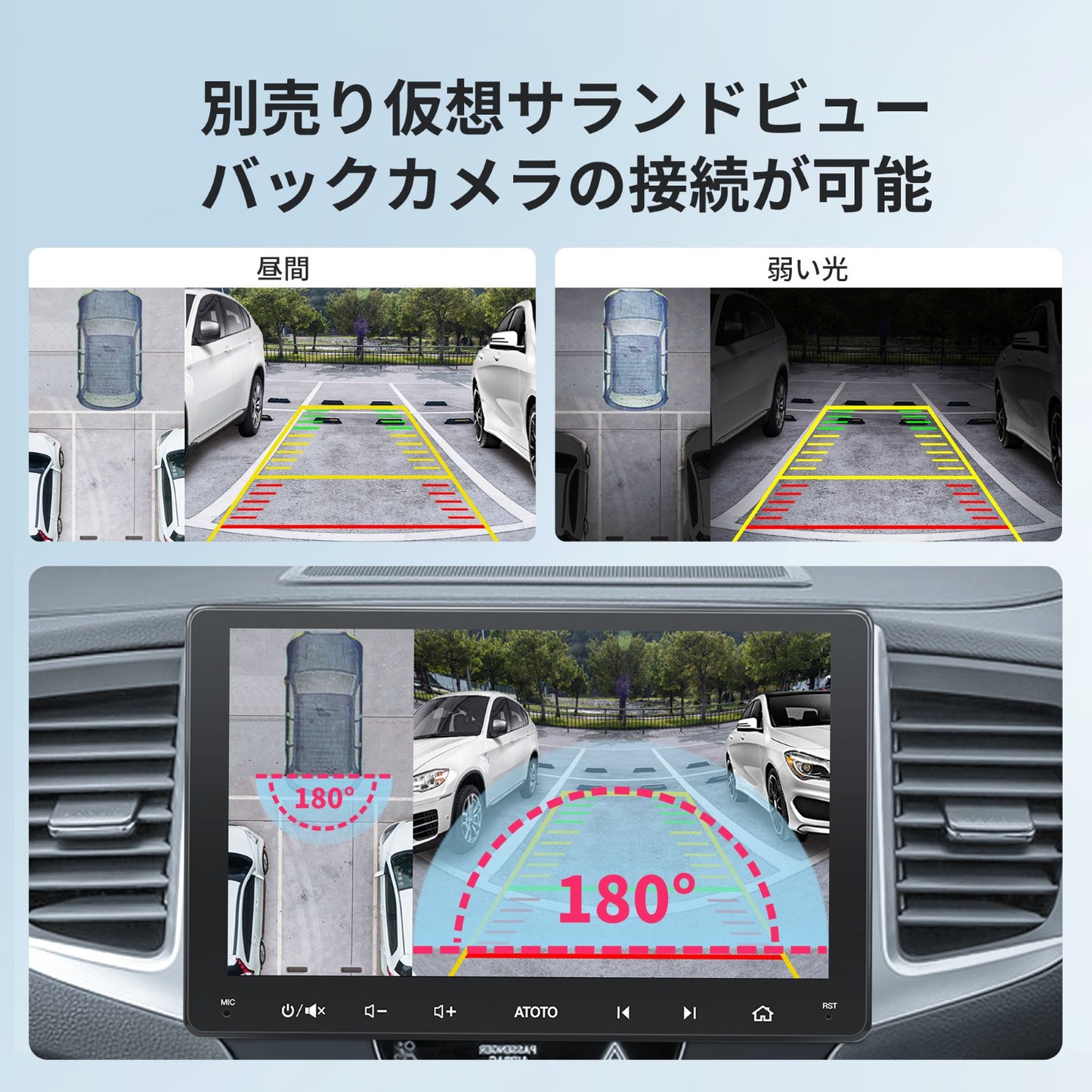 S8G2114MX（4G+32G) 10.1インチ フルタッチ型 2DIN