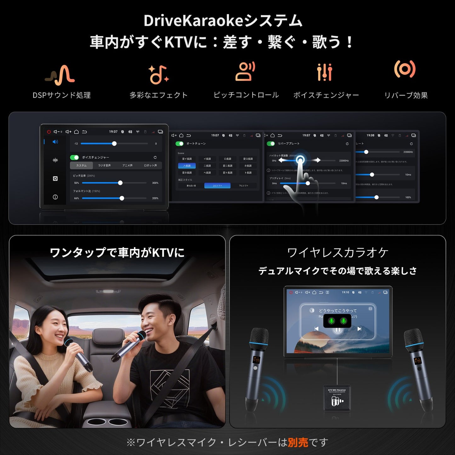 V10G141OC 14.1インチ フローティング型 Androidカーナビ