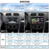 A6VW09PF フォルクスワーゲン車種専用モデル 2G+32G 2DIN