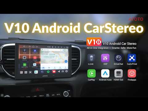 V10G211OC 10インチQLED Android14 カーナビ 8コア 6+128GB – ATOTO JP